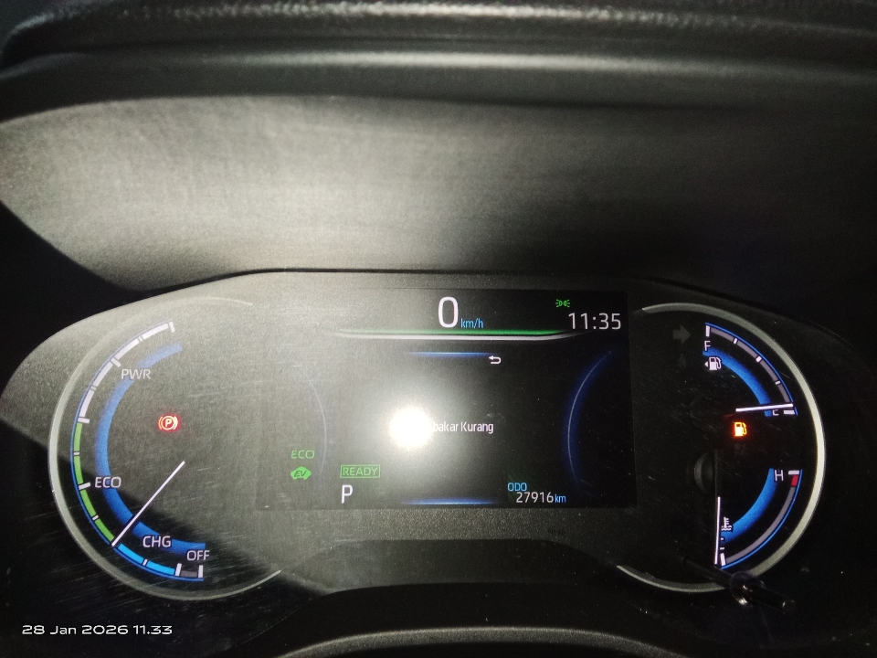 Foto Mobil Bekas Odometer Toyota Kijang Innova 2.0 Zenix V HV CVT Modellista tahun 2023