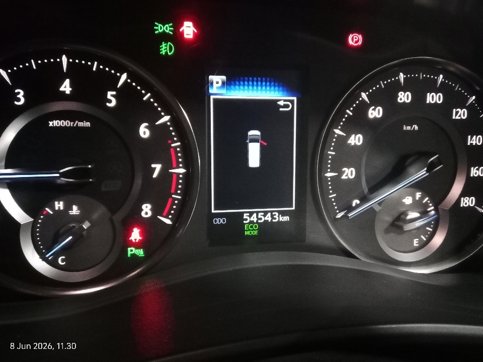 Foto Mobil Bekas Odometer Toyota Alphard 2.5 G tahun 2019