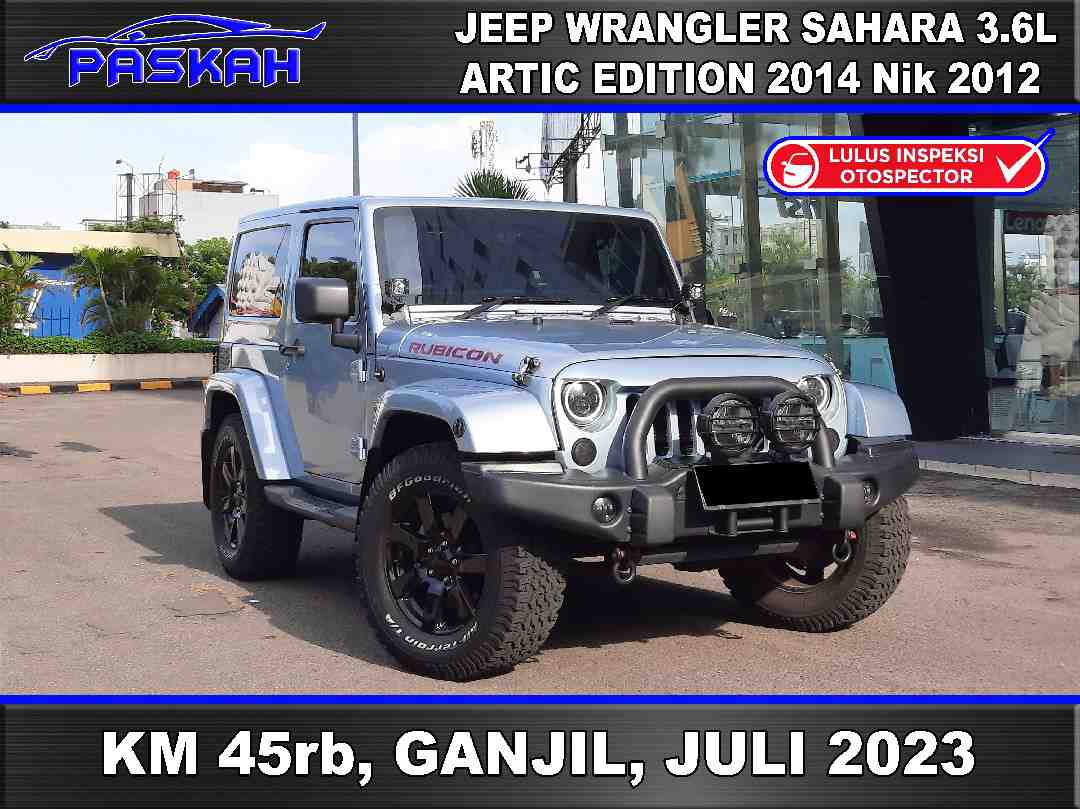 2012 Jeep Wrangler 3.6 Rubicon Unlimited - Foto 1 dari 10