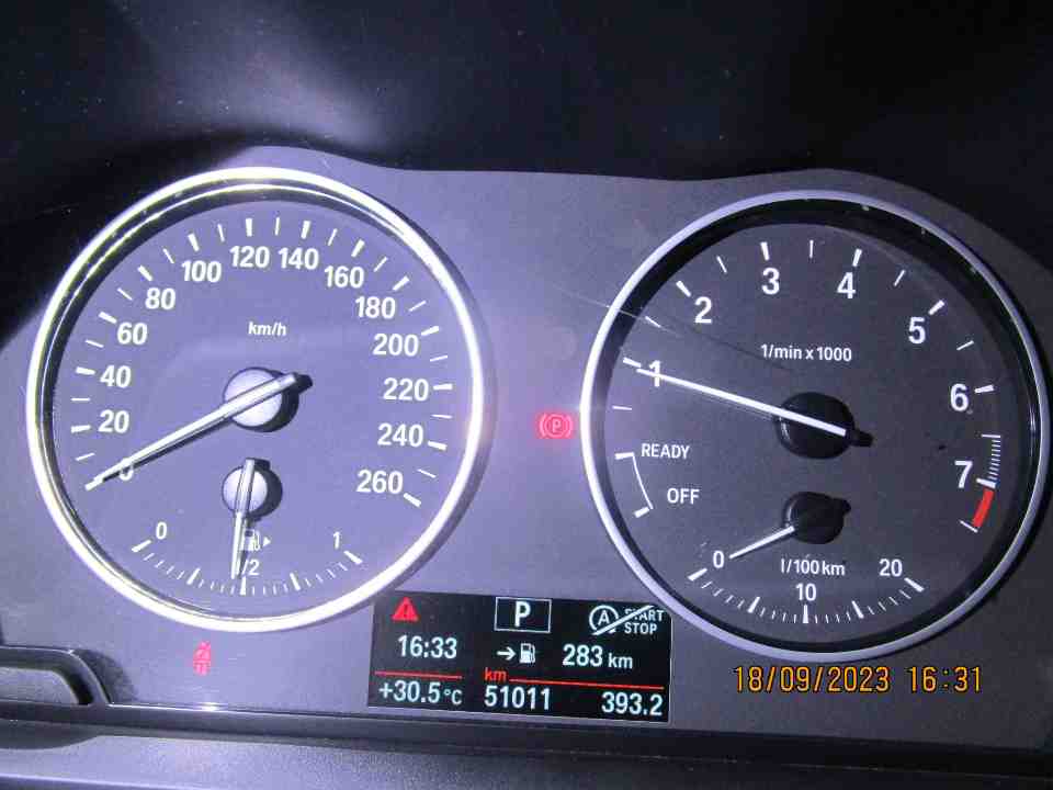 Foto Mobil Bekas Odometer BMW X1 1.5 Sdrive18i tahun 2018