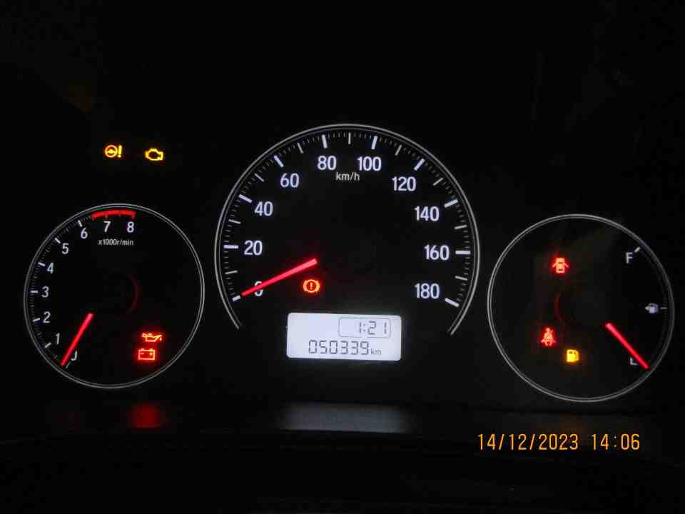 Foto Mobil Bekas Odometer Honda Brio 1.2 E tahun 2020
