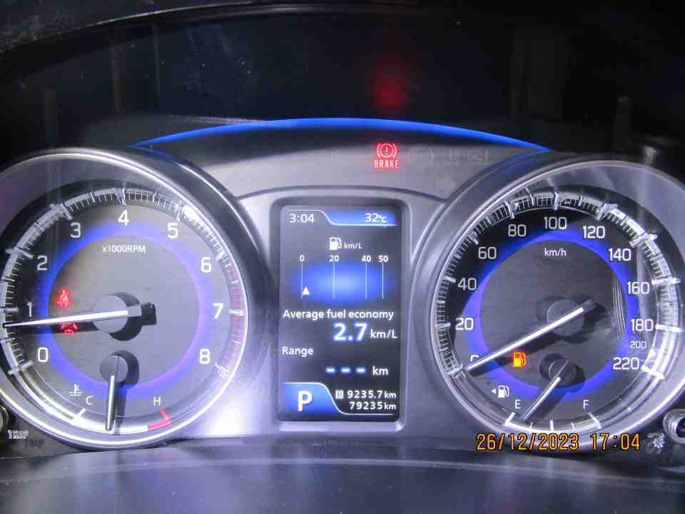 Foto Mobil Bekas Odometer Suzuki Baleno 1.4 tahun 2018