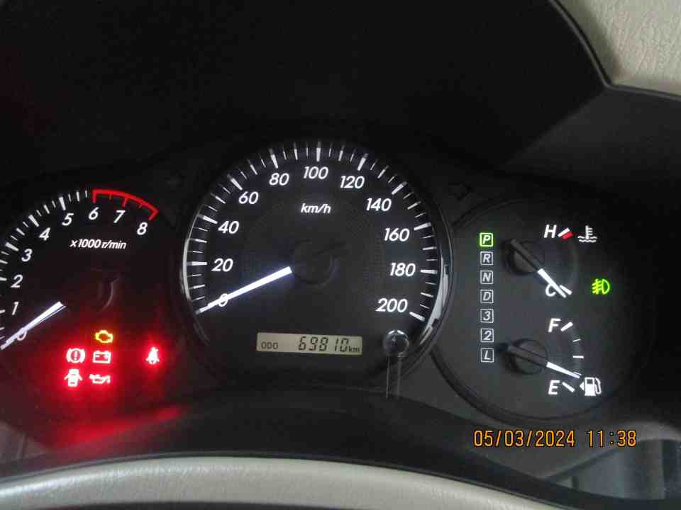 Foto Mobil Bekas Odometer Toyota Innova 2.0 G tahun 2014