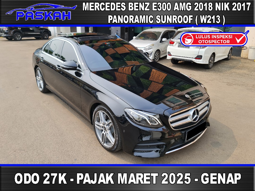 2017 Mercedes-Benz E300 2.0 - Foto 1 dari 10
