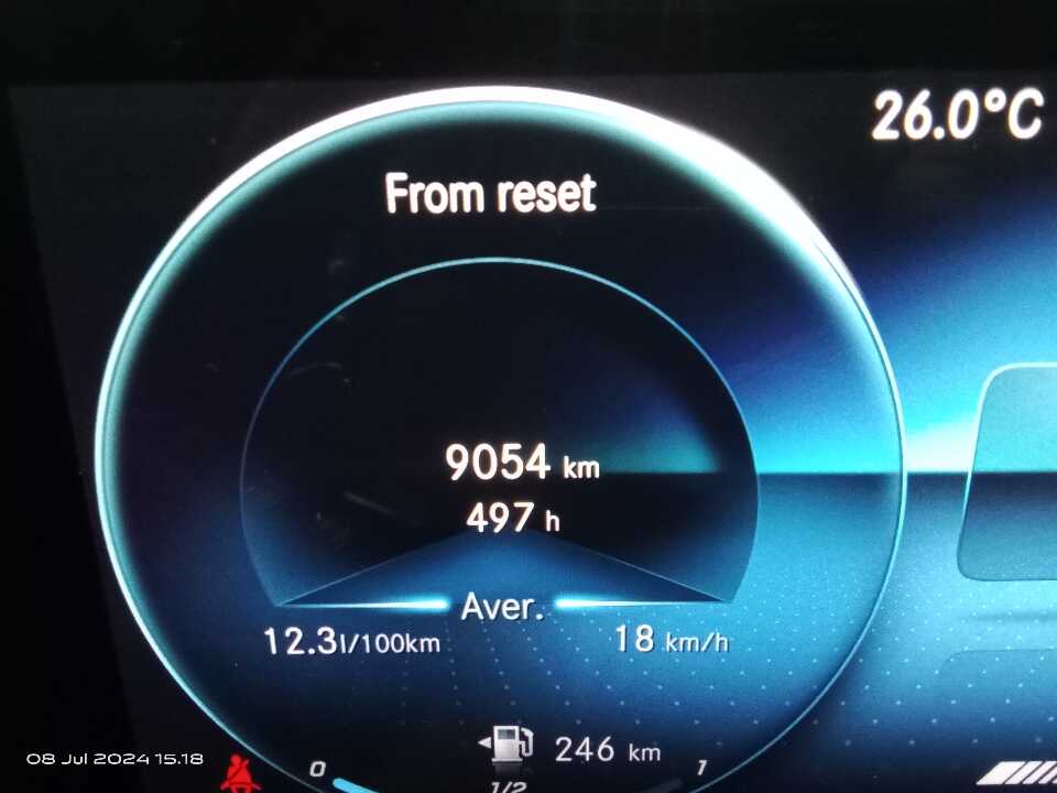 Foto Mobil Bekas Odometer Mercedes-Benz GLA35 AMG 2.0 tahun 2022