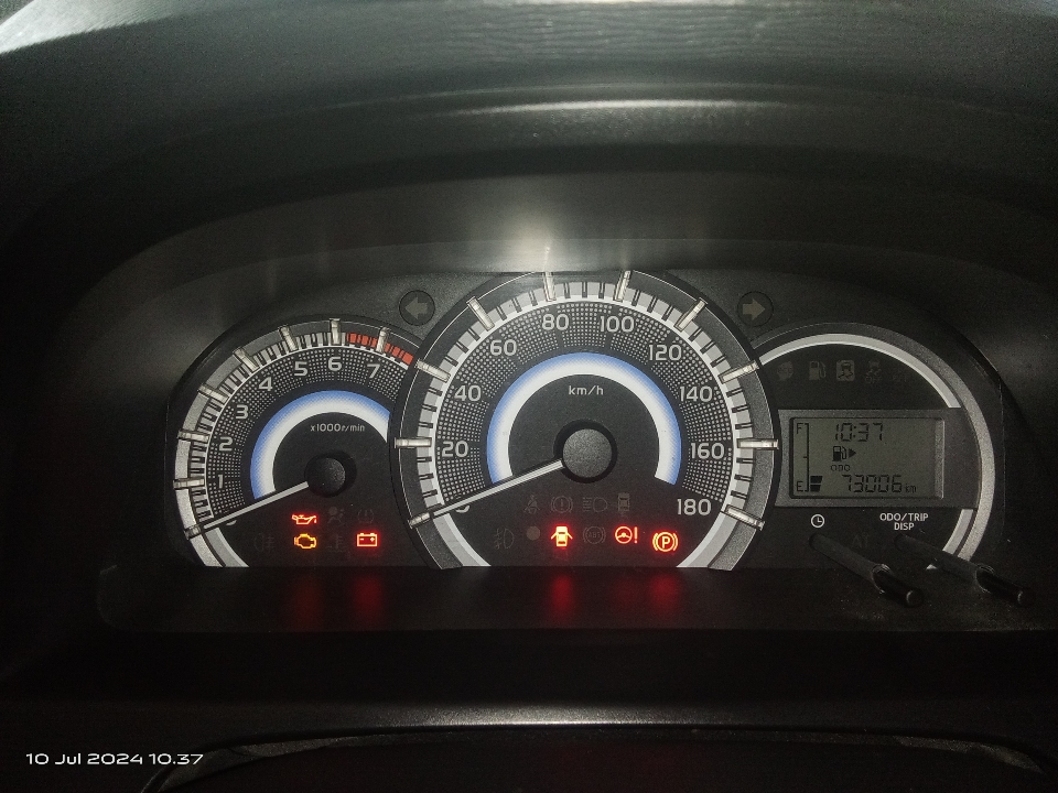 Foto Mobil Bekas Odometer Toyota Avanza 1.3 Veloz tahun 2016