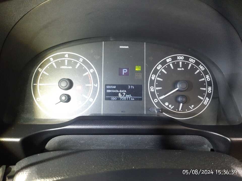Foto Mobil Bekas Odometer Toyota Innova 2.0 G tahun 2018