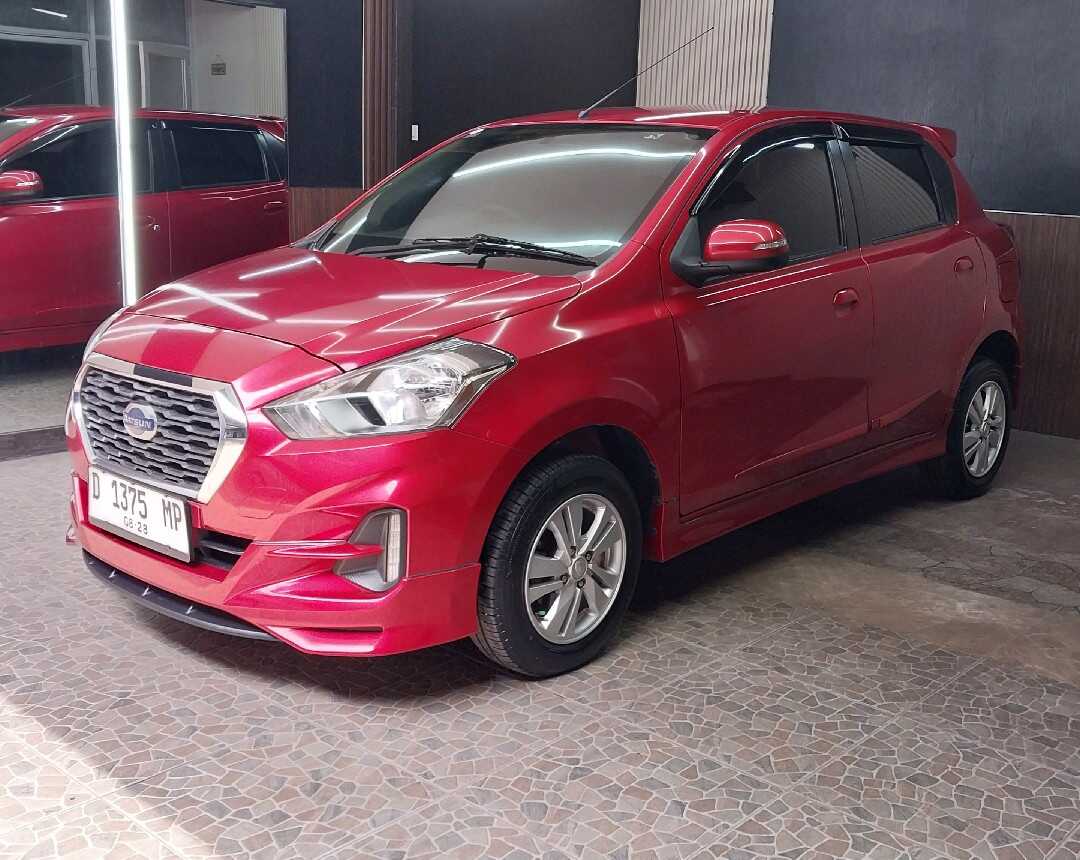 Foto Mobil Bekas Tampak Depan Datsun Go Panca 1.2 T-Option tahun 2019
