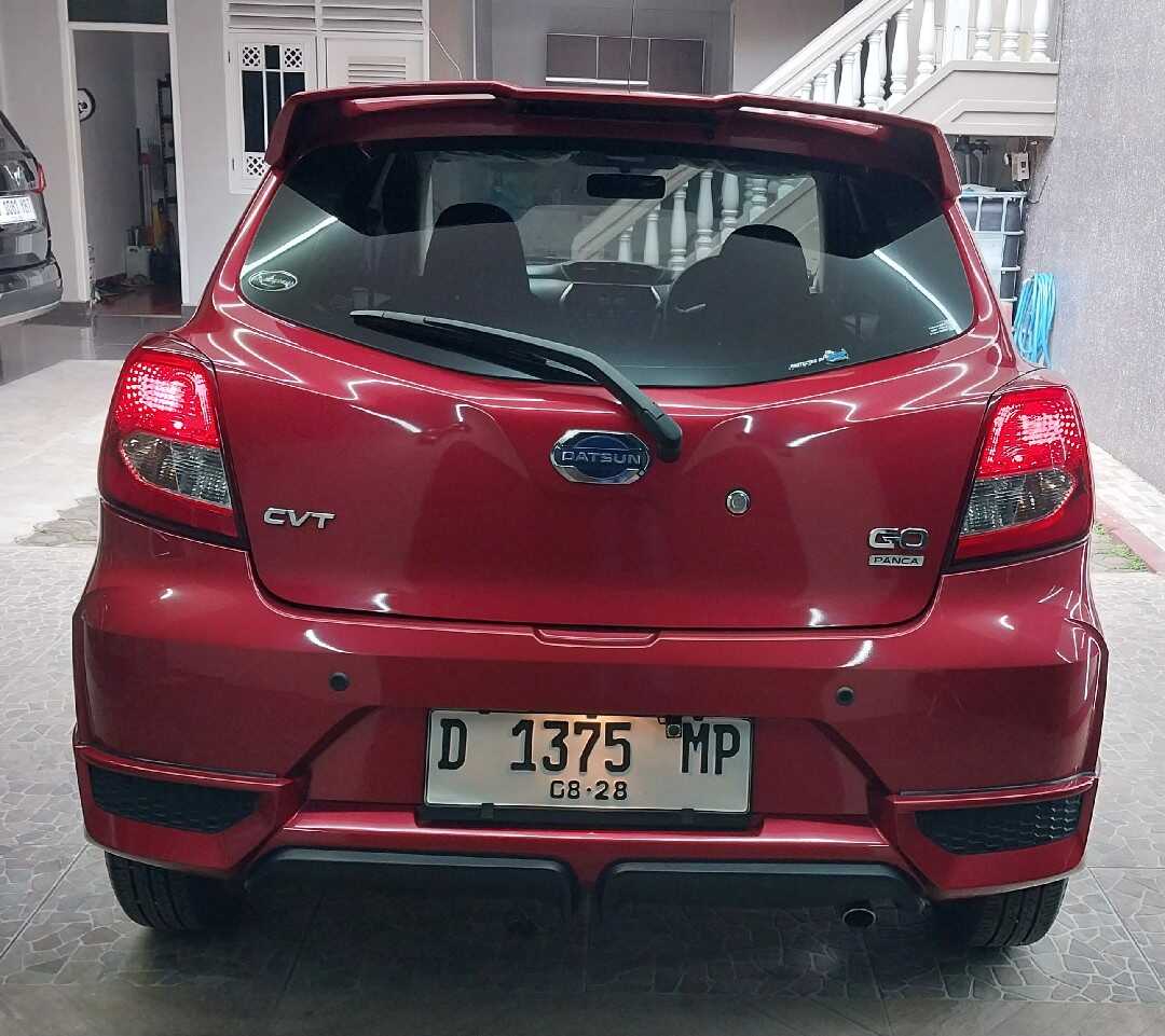 Foto Mobil Bekas Tampak Belakang Datsun Go Panca 1.2 T-Option tahun 2019