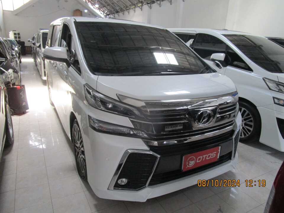 2015 Toyota Vellfire 2.5 ZG - Foto 1 dari 6