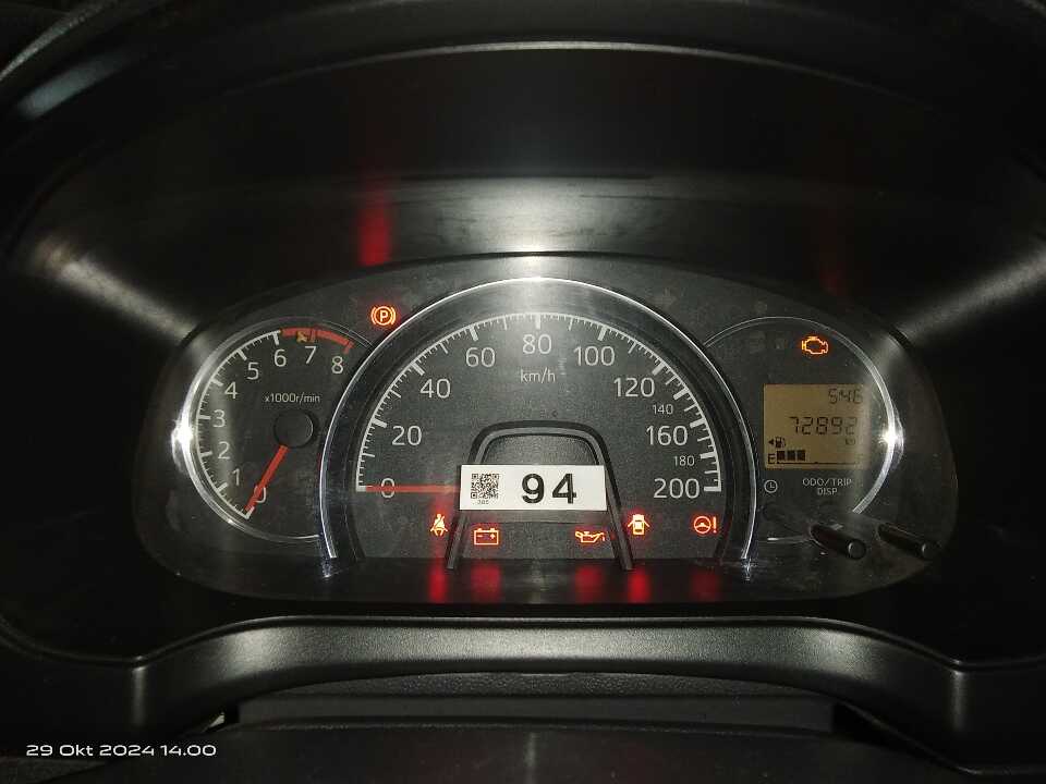 Foto Mobil Bekas Odometer Toyota Agya 1.2 G tahun 2018
