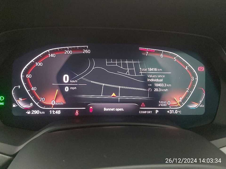 Foto Mobil Bekas Odometer BMW X5 3.0 Xdrive40i Xline tahun 2021