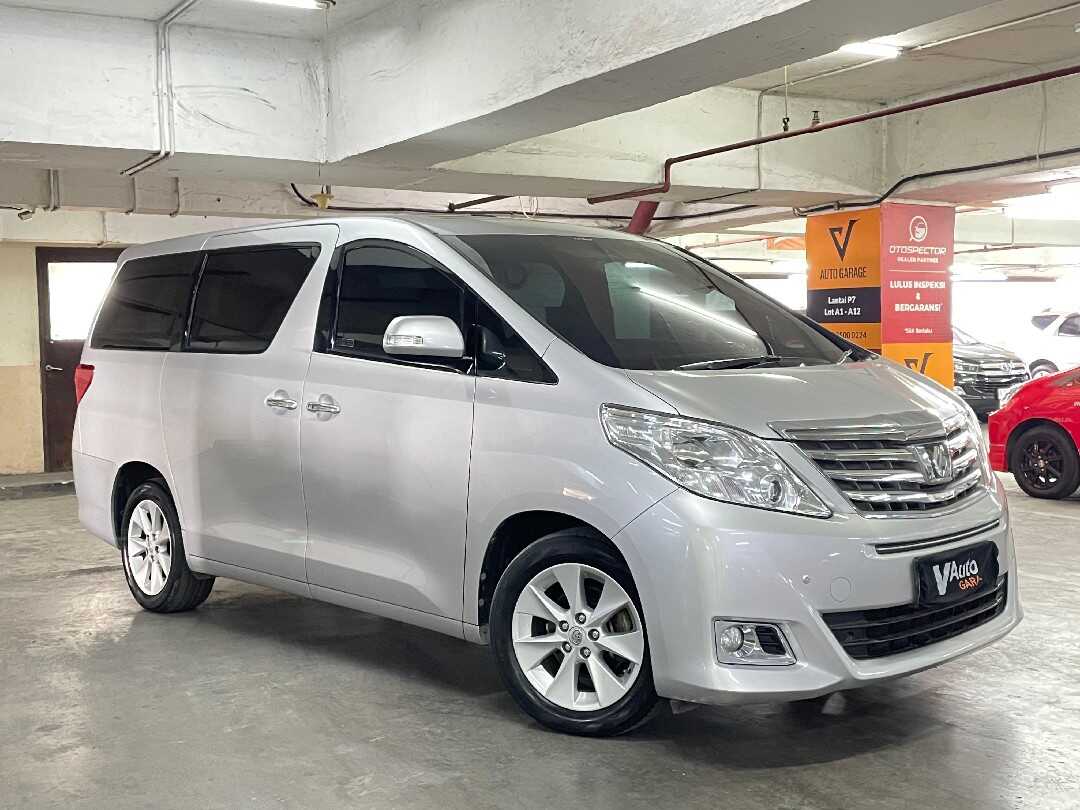 2012 Toyota Alphard 2.4 G - Foto 1 dari 10