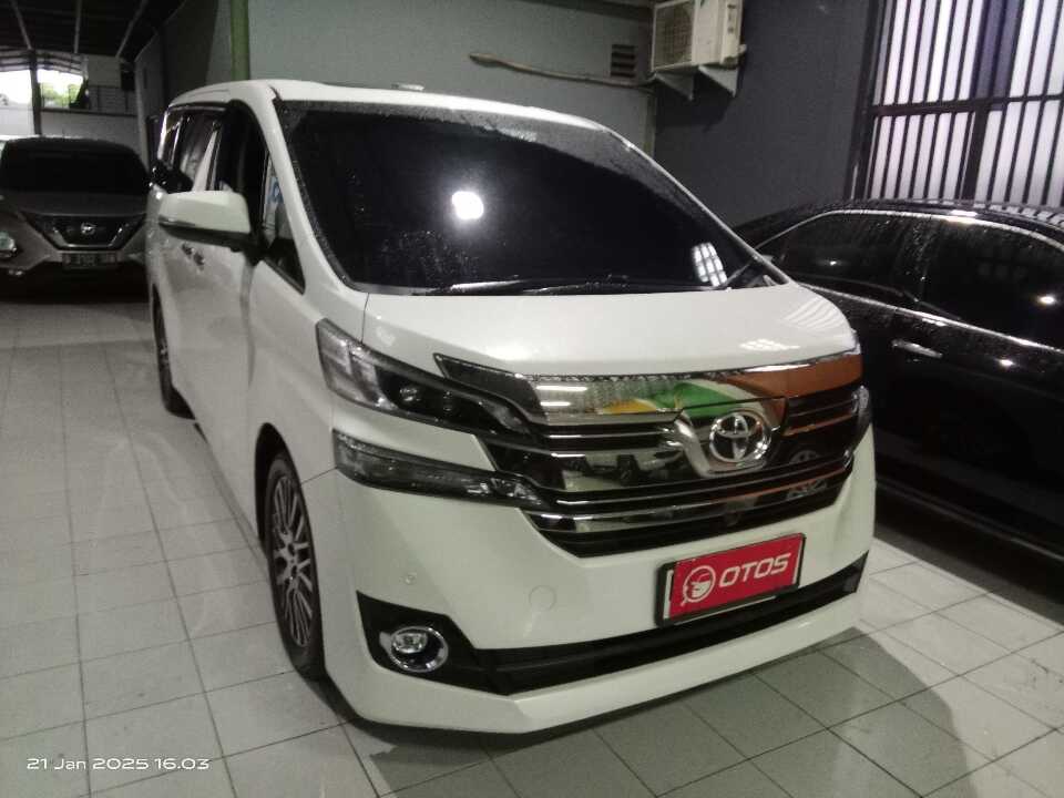 2017 Toyota Vellfire 2.5 G - Foto 1 dari 6