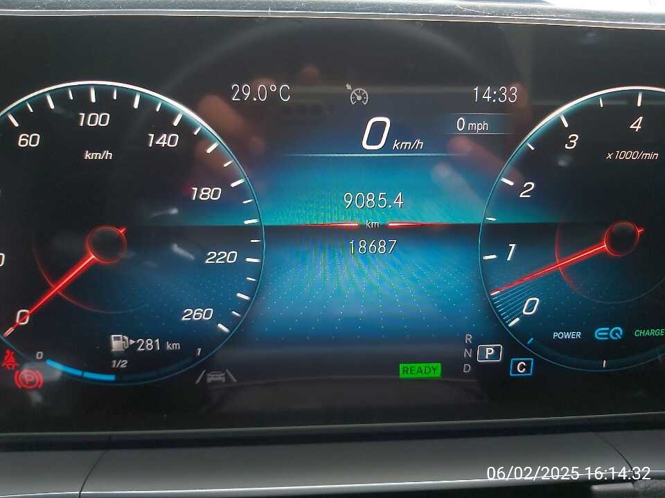 Foto Mobil Bekas Odometer Mercedes-Benz GLE450 3.0 4MATIC AMG Line tahun 2020