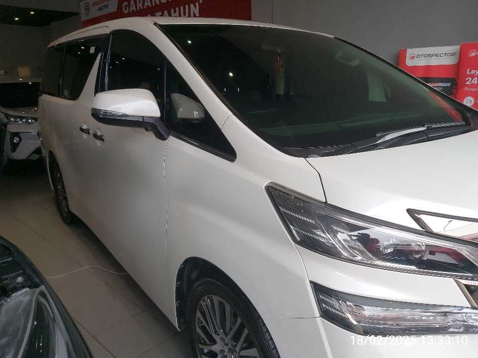 2017 Toyota Vellfire 2.5 G - Foto 1 dari 6