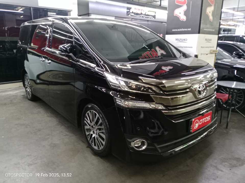 2017 Toyota Vellfire 2.5 G - Foto 1 dari 6
