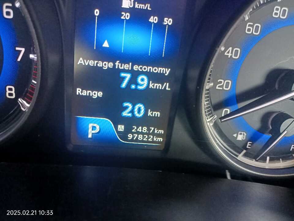 Foto Mobil Bekas Odometer Suzuki Baleno 1.4 tahun 2017