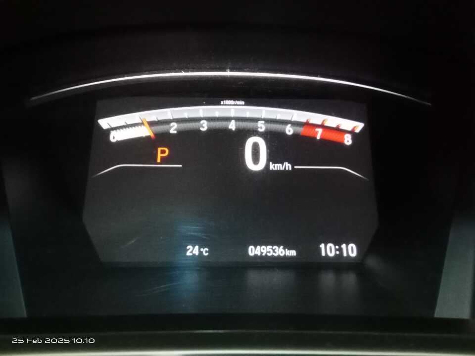 Foto Mobil Bekas Odometer Honda CR-V 1.5 Prestige tahun 2021