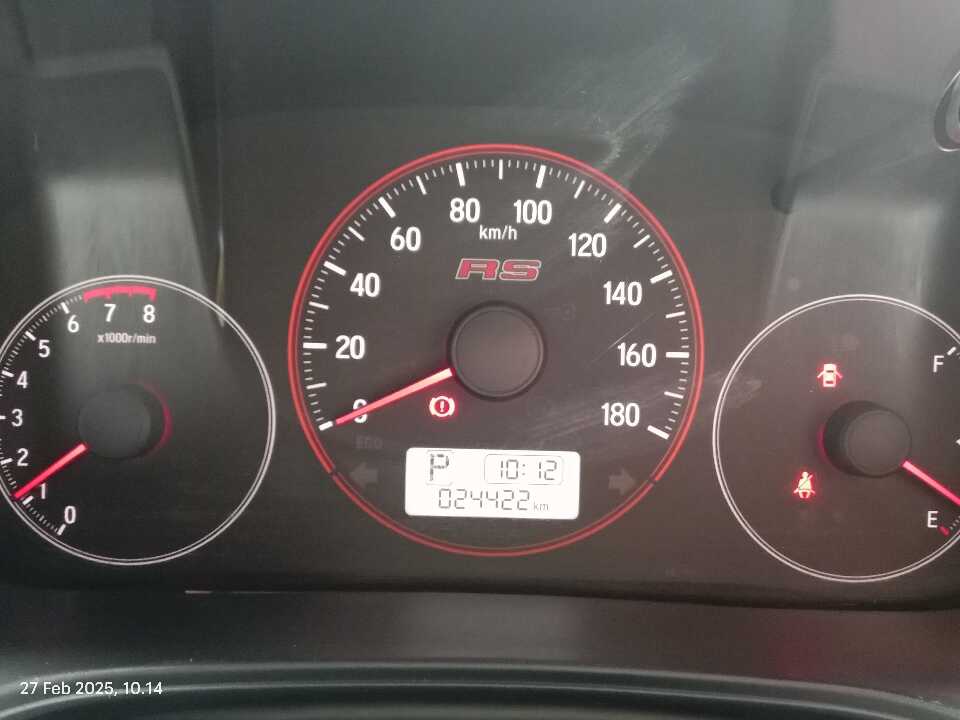 Foto Mobil Bekas Odometer Honda Brio 1.2 RS tahun 2021
