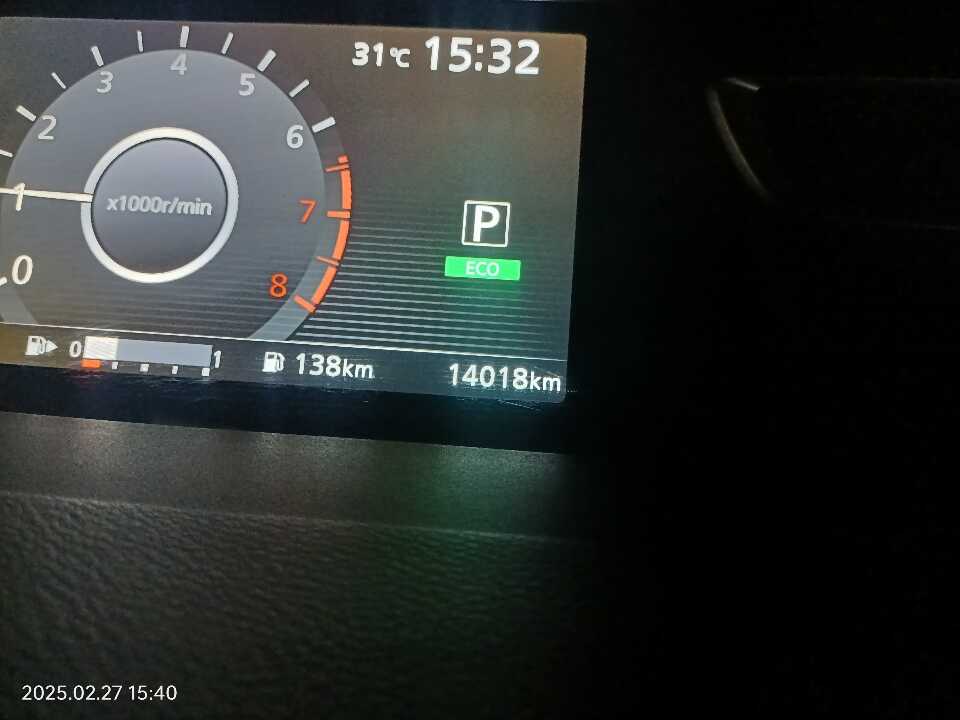 Foto Mobil Bekas Odometer Nissan Serena 2.0 Highway Star tahun 2023