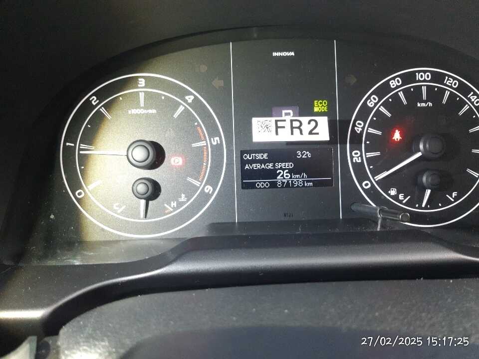 Foto Mobil Bekas Odometer Toyota Innova 2.4 G tahun 2022