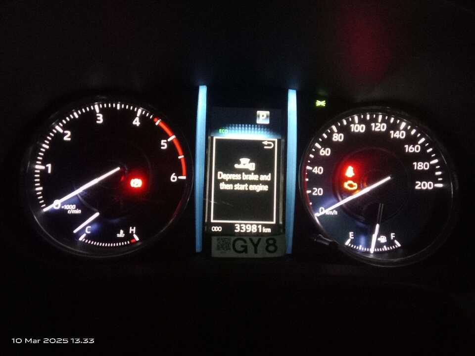Foto Mobil Bekas Odometer Toyota Fortuner 2.8 GR Sport tahun 2022