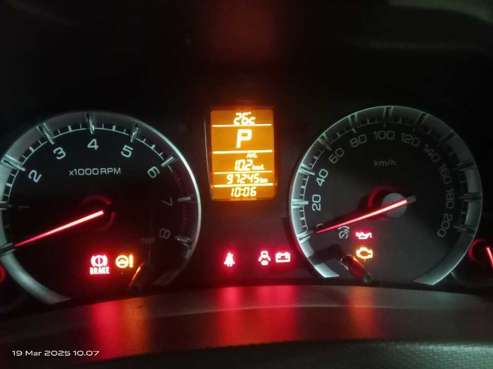 Foto Mobil Bekas Odometer Suzuki Ertiga 1.4 tahun 2016