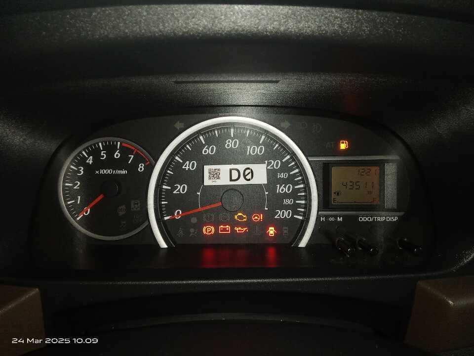 Foto Mobil Bekas Odometer Toyota Calya 1.2 G tahun 2017