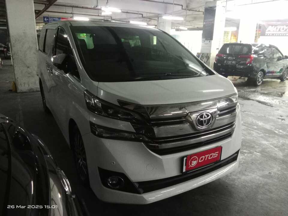 2015 Toyota Vellfire 2.5 G - Foto 1 dari 6
