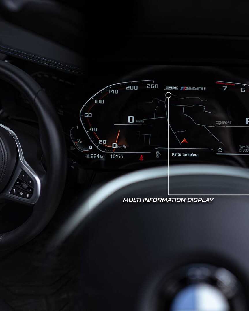 Foto Mobil Bekas Dashboard BMW Z4 3.0 tahun 2023