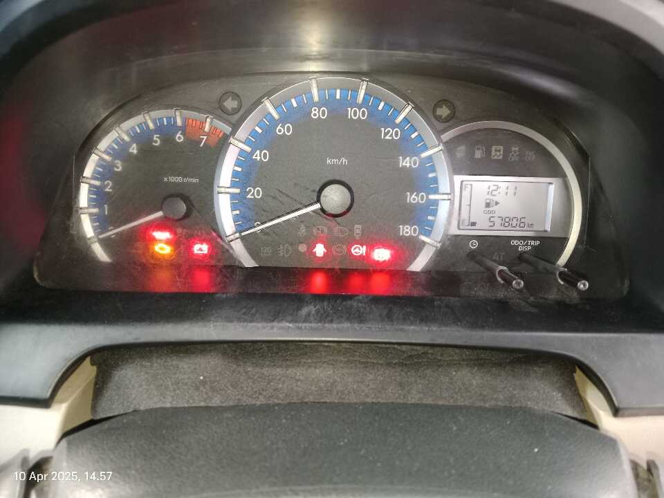 Foto Mobil Bekas Odometer Toyota Avanza 1.3 G tahun 2021