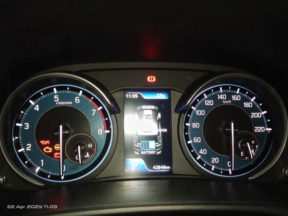 Foto Mobil Bekas Odometer Suzuki Ertiga 1.5 Sport Hybrid tahun 2022