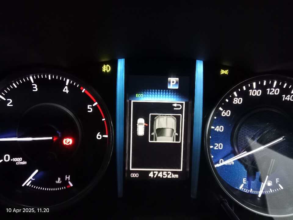 Foto Mobil Bekas Odometer Toyota Fortuner 2.8 4X2 VRZ tahun 2022
