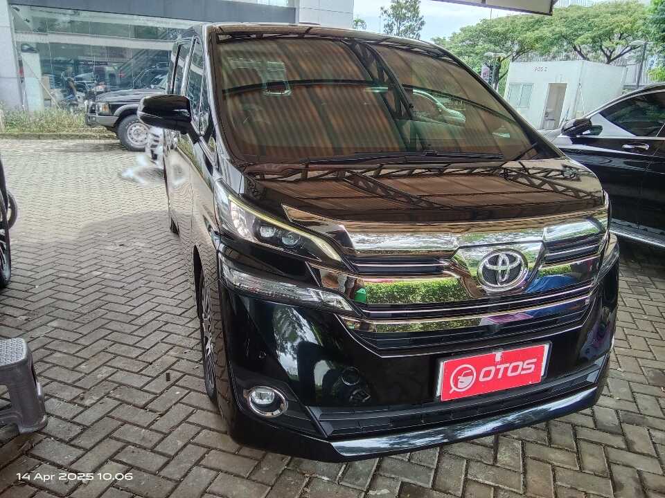 2017 Toyota Vellfire 2.5 G - Foto 1 dari 6