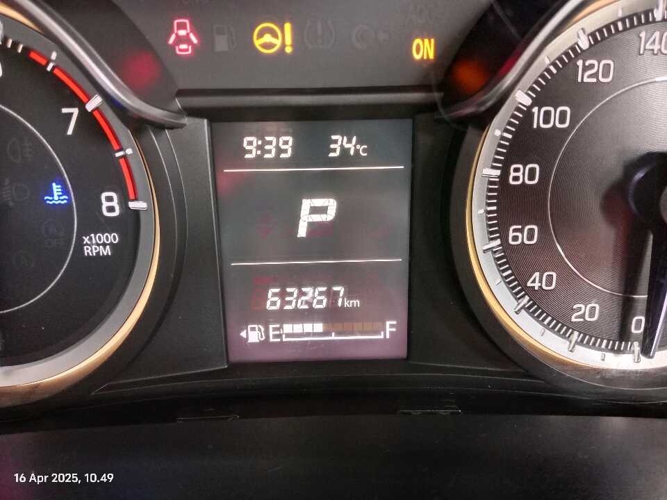 Foto Mobil Bekas Odometer Suzuki Ertiga 1.5 tahun 2021