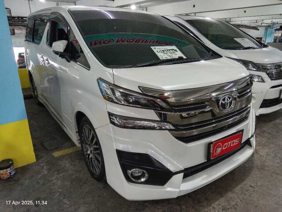 2015 Toyota Vellfire 2.5 G - Foto 1 dari 6