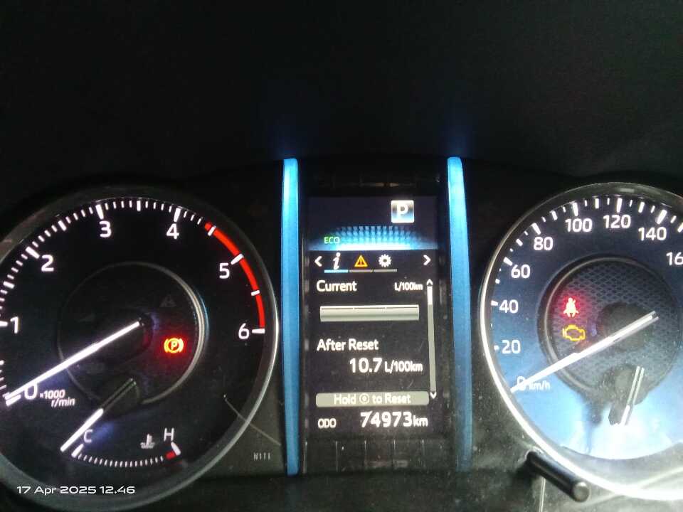 Foto Mobil Bekas Odometer Toyota Fortuner 2.4 4X2 VRZ tahun 2021