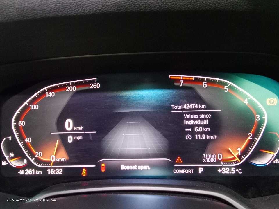 Foto Mobil Bekas Odometer BMW X5 3.0 Xdrive40i Xline tahun 2022