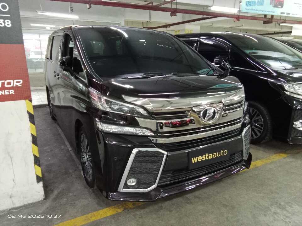 2015 Toyota Vellfire 2.5 ZG - Foto 1 dari 6