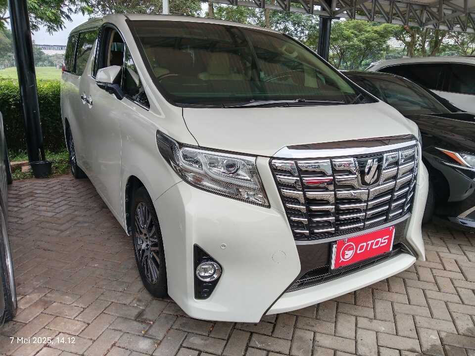 2016 Toyota Alphard 2.5 G - Foto 1 dari 6