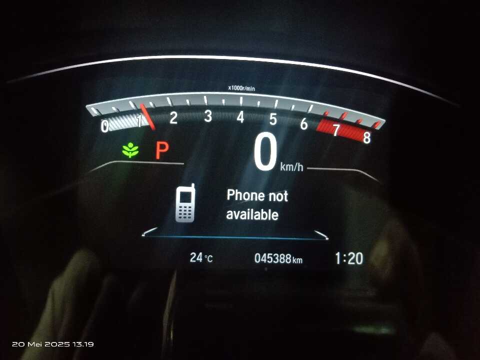 Foto Mobil Bekas Odometer Honda CR-V 1.5 Turbo Prestige tahun 2022