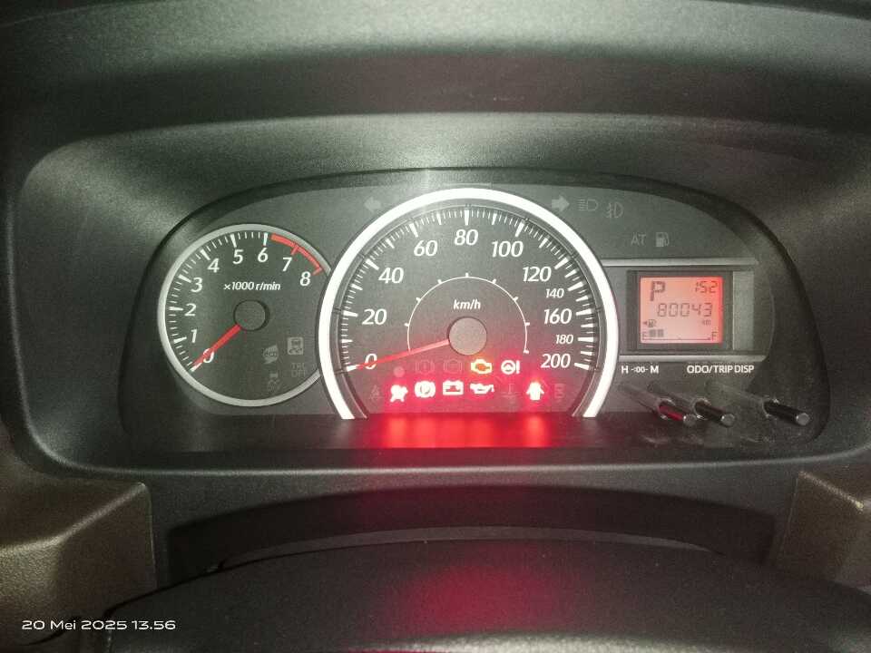 Foto Mobil Bekas Odometer Toyota Calya 1.2 G tahun 2019