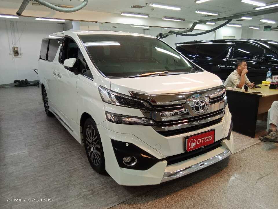 2017 Toyota Vellfire 2.5 G - Foto 1 dari 6