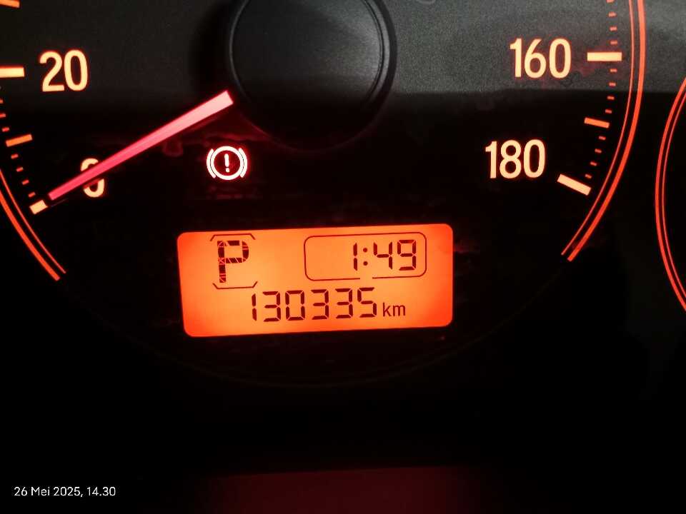 Foto Mobil Bekas Odometer Honda Brio 1.2 Satya E tahun 2018