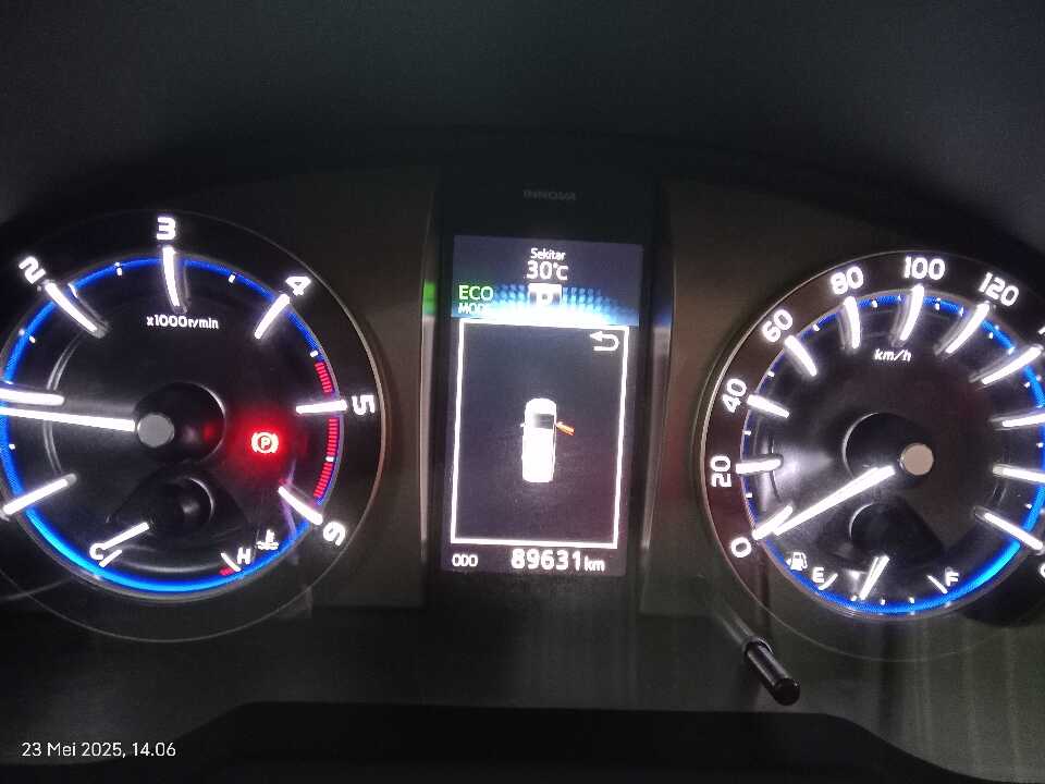 Foto Mobil Bekas Odometer Toyota Innova 2.4 V tahun 2018