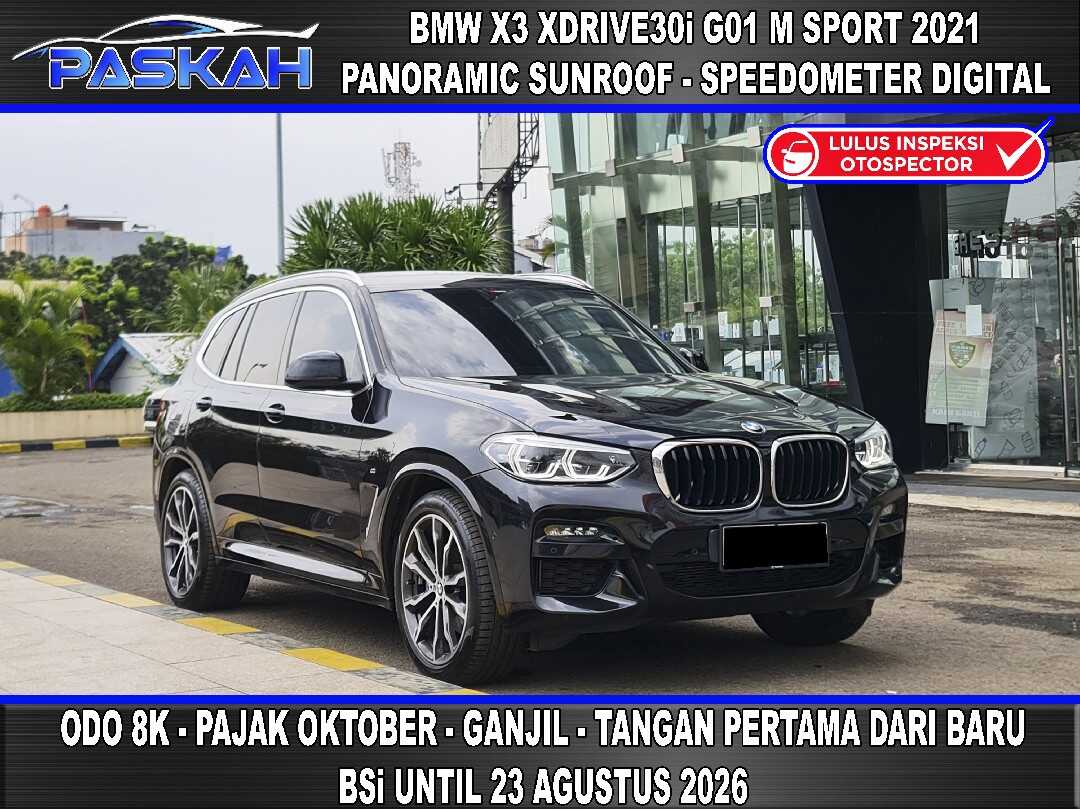 2021 BMW X3 2.0 Xdrive30i - Foto 1 dari 9