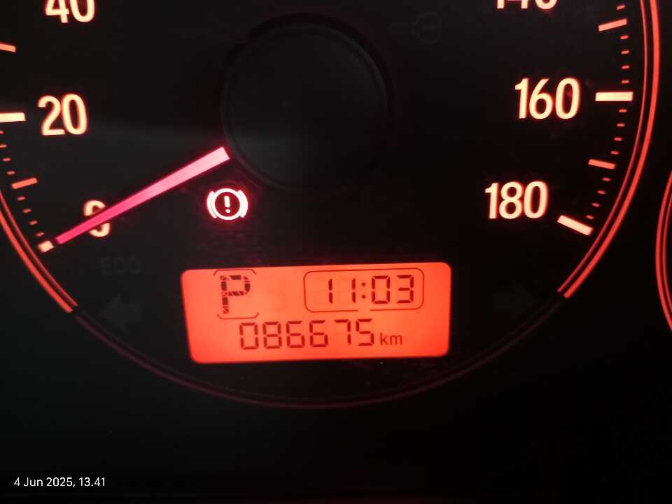 Foto Mobil Bekas Odometer Honda Brio 1.2 Satya E tahun 2018