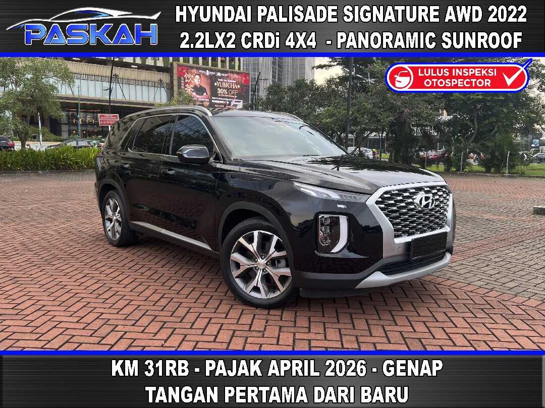 2022 Hyundai Palisade 2.2 - Foto 1 dari 10