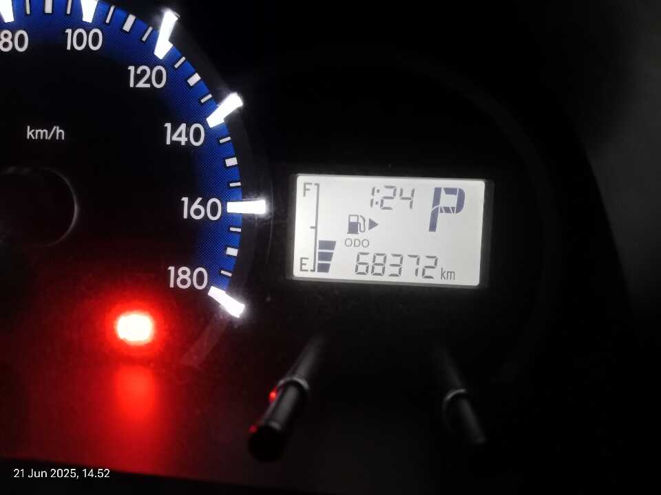 Foto Mobil Bekas Odometer Toyota Avanza 1.3 G tahun 2021